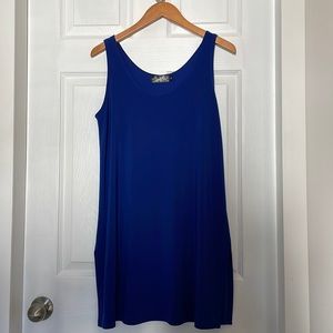 Sympli sleeveless tunic - Royal blue